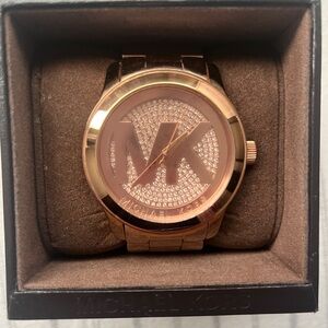 Rose Gold Micheal Kors Watch